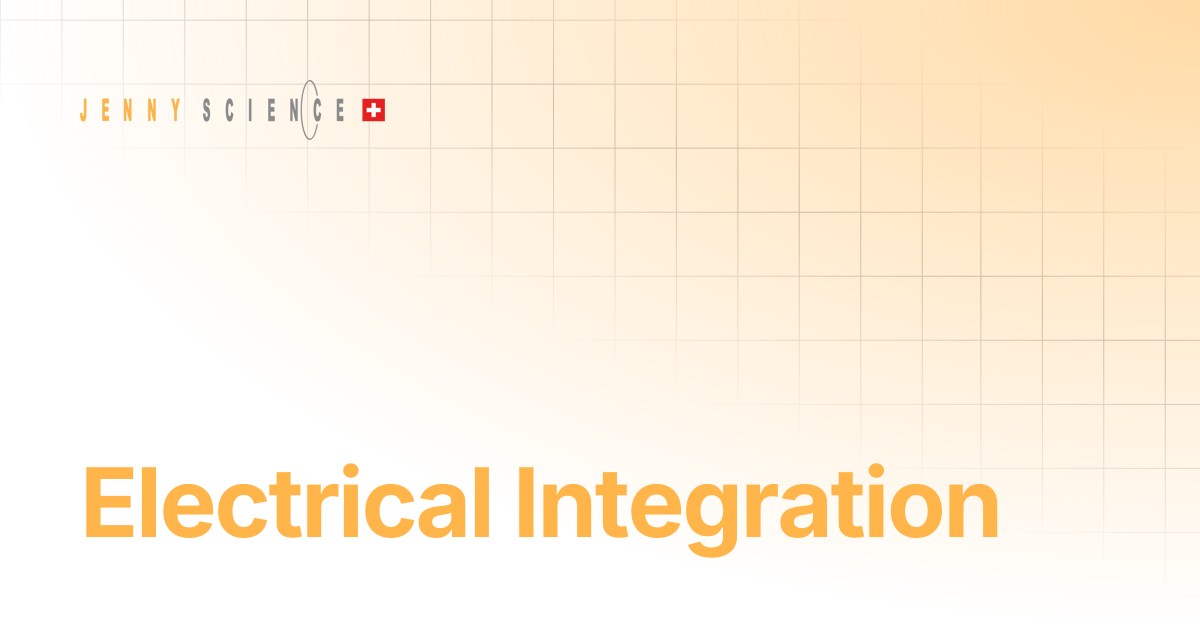 Electrical Integration | Motion Systems | Jenny Science